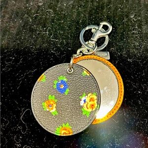 Coach Purse Tag with Mirror